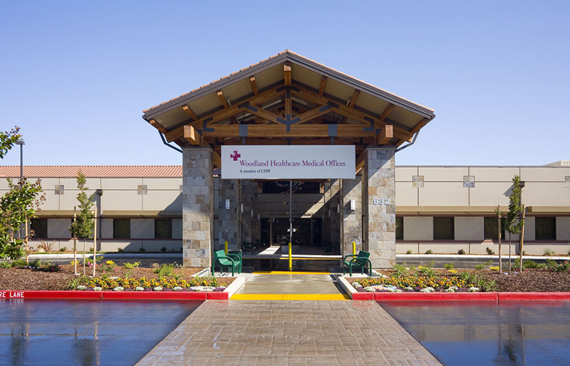 Woodland healthcare exterior