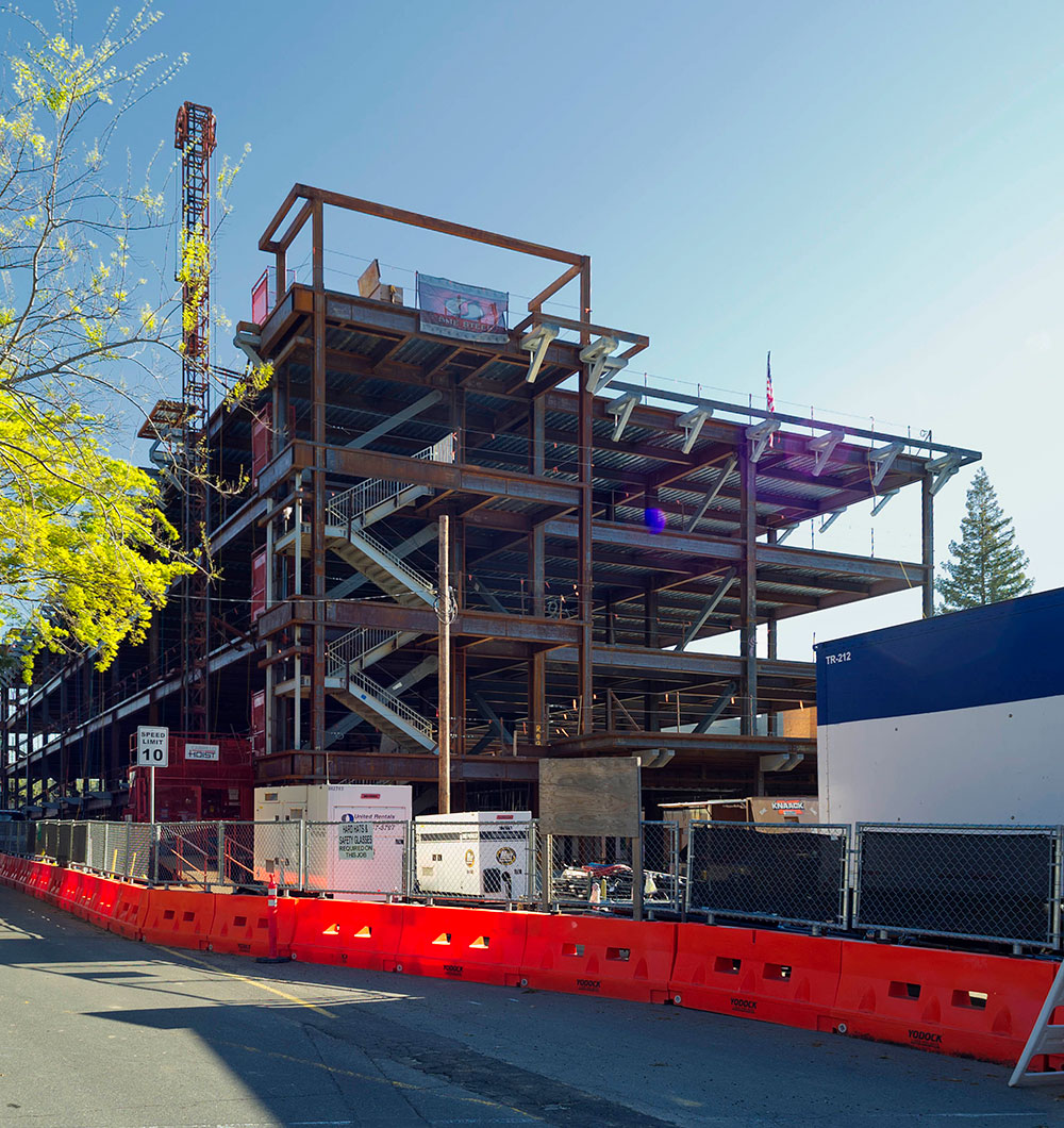 A.G. Spanos Heart Center Construction