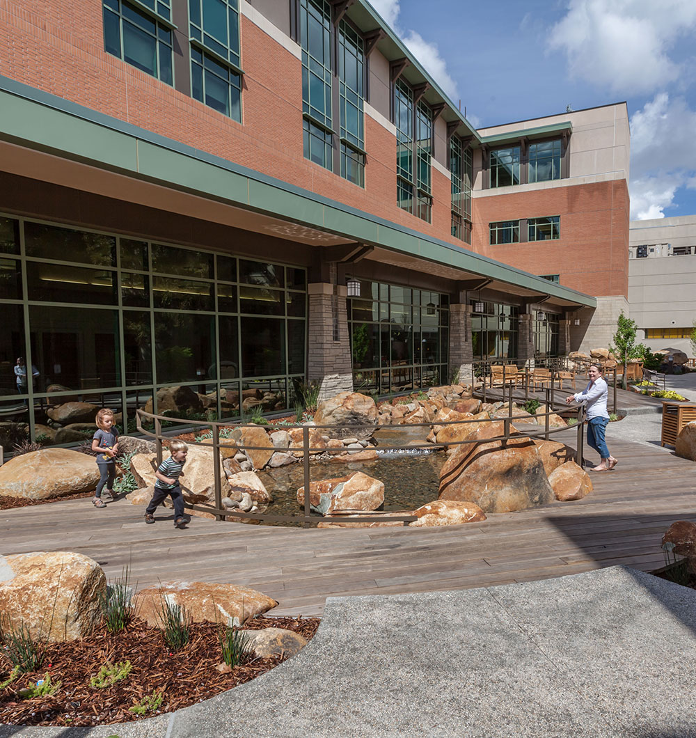 A.G. Spanos Heart Center Healing Garden