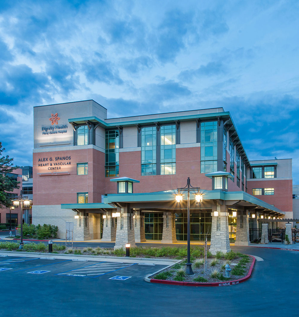 A.G. Spanos Heart Center Exterior