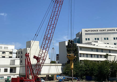 Providence Saint Joseph Emergency Department construction