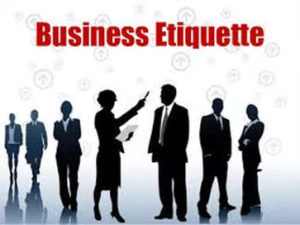 business etiquette